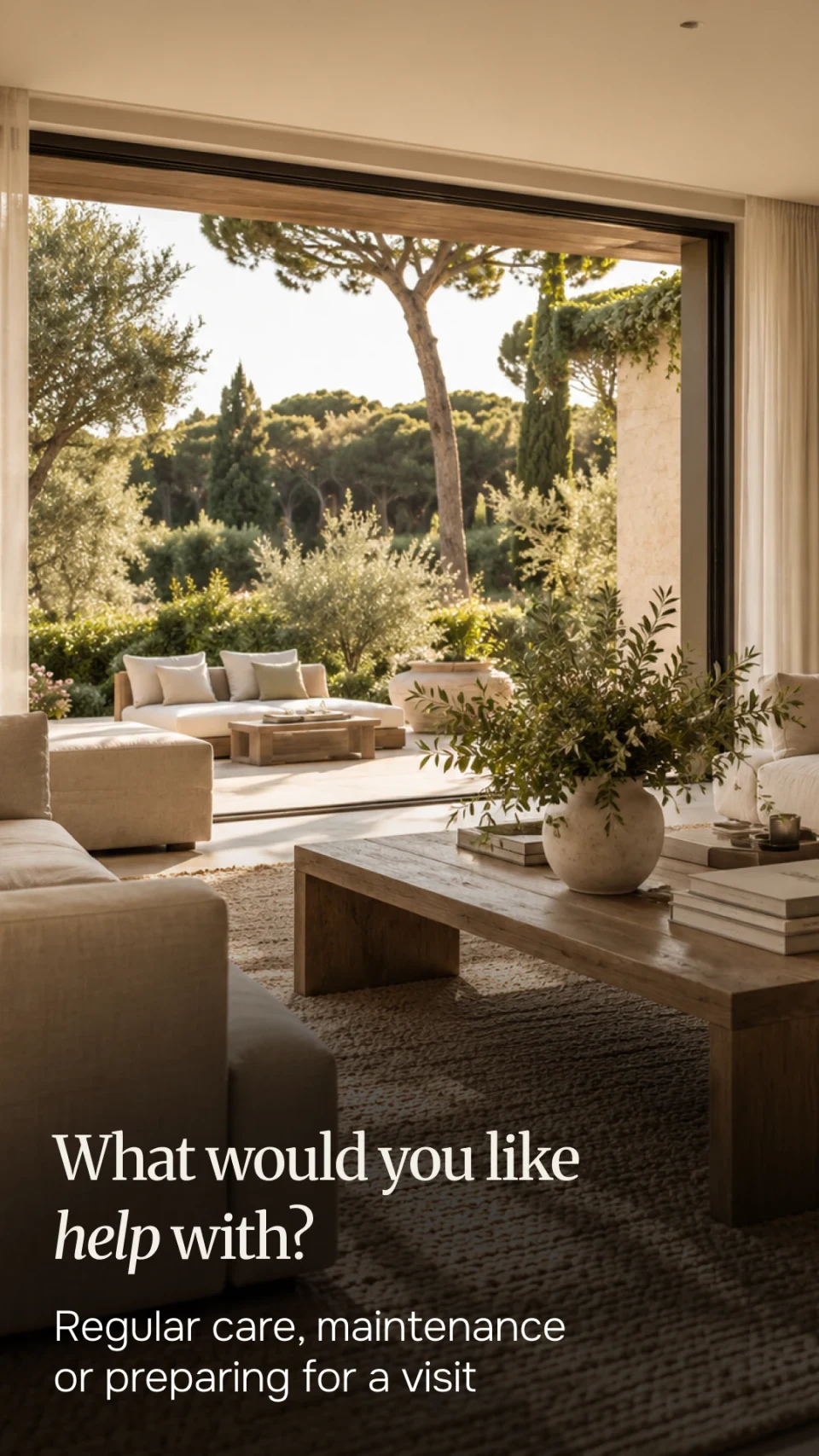 Avora story: warm living space